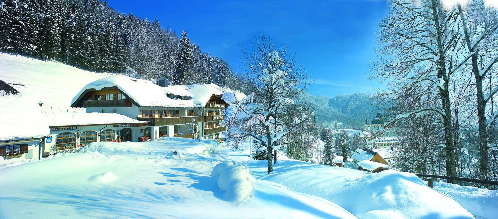 Gasthof Blaue Gams Ettal Exteriör bild