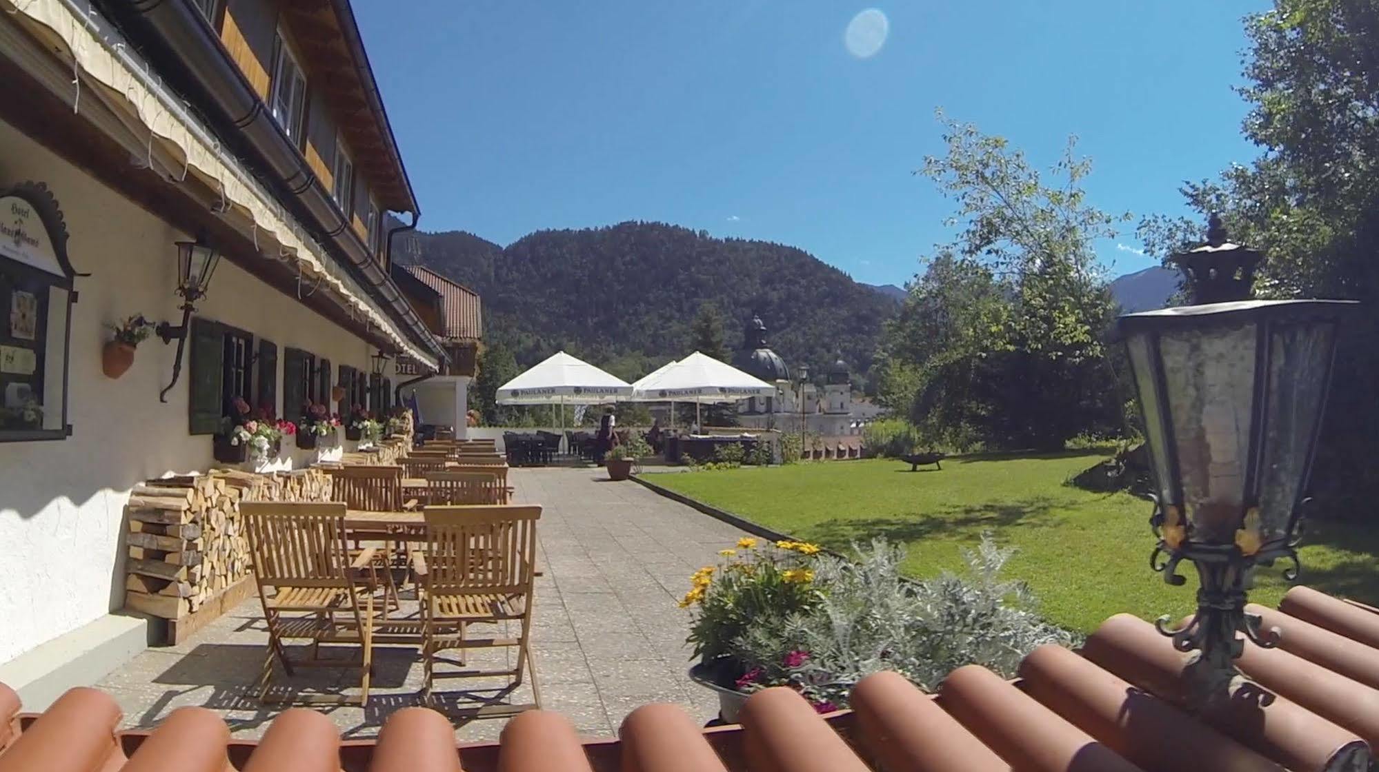 Gasthof Blaue Gams Ettal Exteriör bild